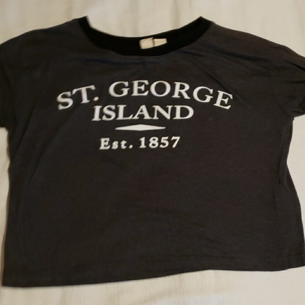 Graphic crop Tee